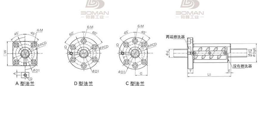 KURODA GR2805DT-DAPR 日本黑田精工丝杠钢珠安装方法