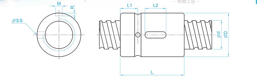 TBI SCI02005-4 tbi微型滚珠丝杠制造厂家