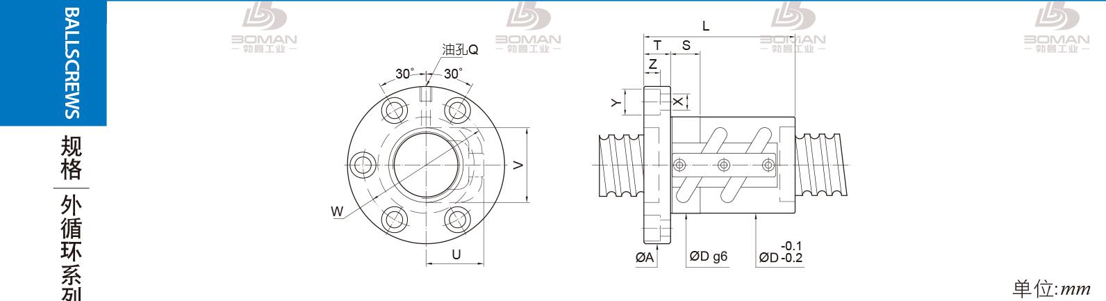 PMI FSVC4006-7.5 PMI丝杆导轨超薄型号